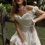 The Blair Mini Puff Dress