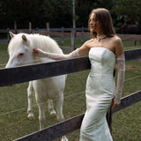 The Diana Column Gown