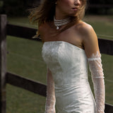 The Diana Column Gown