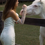 The Diana Column Gown