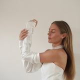 The Eleanor Satin Sleeve