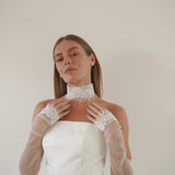 The Poppy Lace Sleeve and Choker Set